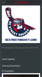 Mobile Screenshot of dcstreethockey.com